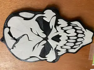 Halloween Flat Skull Wall Decoration