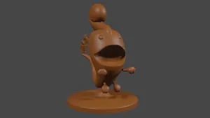 Ni No Kuni inspired, Bougie, Tabletop DnD miniature