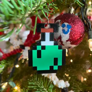 Minecraft Potion keychain/Ornament/decoration