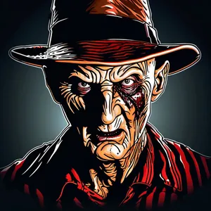 Freddy Krueger - HueForge