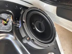 Porsche 911, Boxster, Cayman (997 & 987 gen) Front Door 8" Speaker Ring Adapter