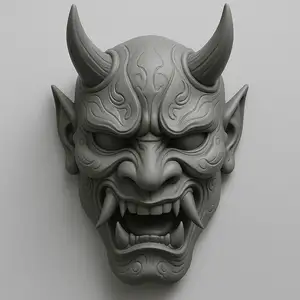 Anime Demon Mask