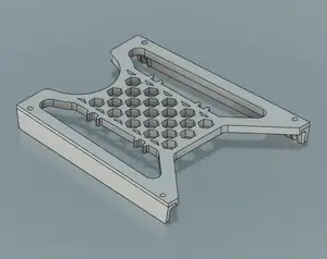 Freewing Yak-130 70mm Receiver Mounting Plate