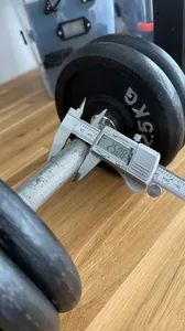 Dumbell Handle Thickness extender (25mm -> 30mm)