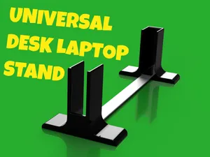 Universal Desktop Clamshell Laptop Stand