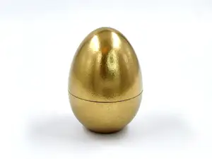 Simple Hollow Threaded Easter Egg - Great for Hiding Prizes!