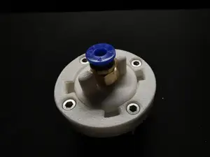 PTFE Quick-Connector to Drybox - Bayonet-Lock