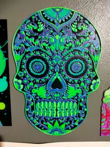 DAY OF THE DEAD MASK 01 HUEFORGE – 8 COLOURS