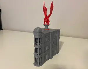 Gringotts Piggy Bank with Dragon Lid