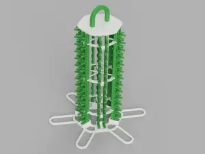 Organizer tower for Gravitrax