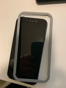 Iphone 13 mini guide for protective glass application