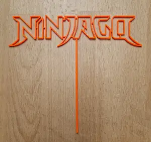 Lego Ninjago cake topper