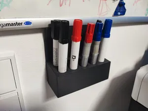 Whiteboard Marker Holder for 10 Markers
