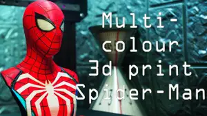 Multicolour Spider-Man PS4 Bust - Advanced Suit MMU