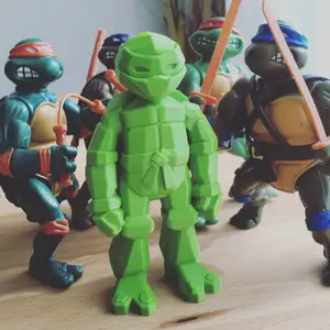 Low Poly TMNT - Teenage Mutant Ninja Turtles