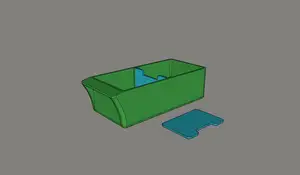 Spare Box for Screws/Resistors Organizer