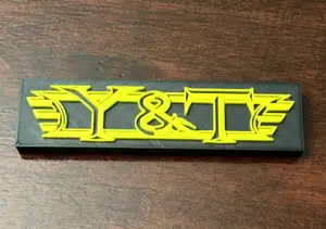 Y&T 80's Band Sign