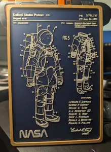 NASA Astronaut/Space Suit Patent Art