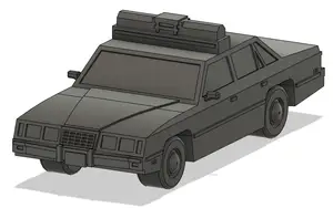 Classic Police Car