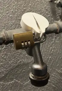 Water tap lock
