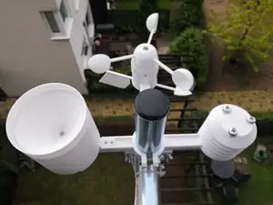 Anemometer with wind direction