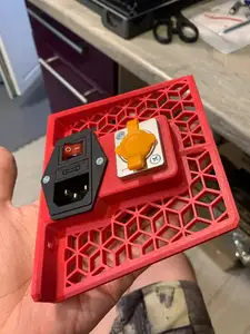 VZBot powerswitsh lan socket bracket