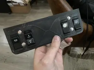Mercedes Benz W123 300D Center Console Switch Panel