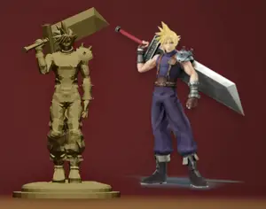 CLOUD STRIFE Cloud Strife Final Fantasy VII Super Smash Bros Cloud Cloud Cloud Strife Final Fantasy Final Fantasy VII 7 cloud cloud cloud