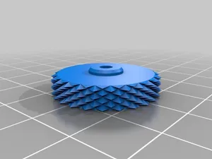 my bed adjustment nut i have made. want it bigger to adjust it easier