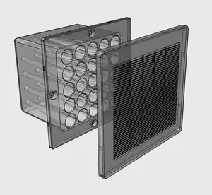 AR Auto-active ventilation grille