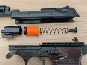 Walther P.38 airsoft pistol air piston replacement fix