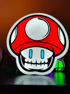 Super Mario mushroom x White walker light box