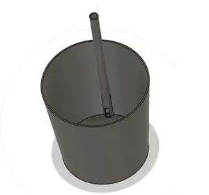Glass With Straw