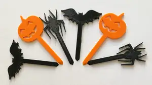 Halloween Cupcake Toppers