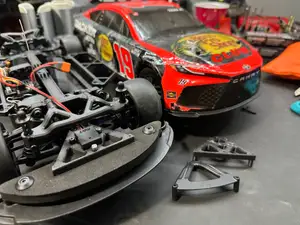 Losi NASCAR transponder mount