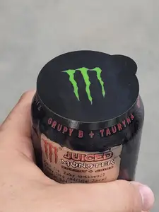 Monster Can Lid with Logo (single print)