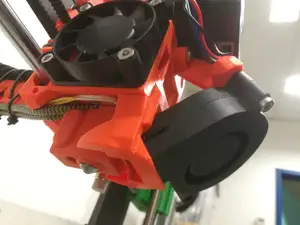 Volcano fan shroud MK3s+
