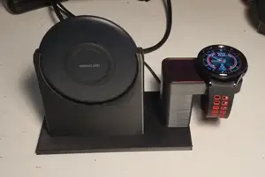 Wireless charging stand for phone and watch
