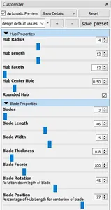 Propeller Maker - Customizer - Model Plane, Model Boat, etc.