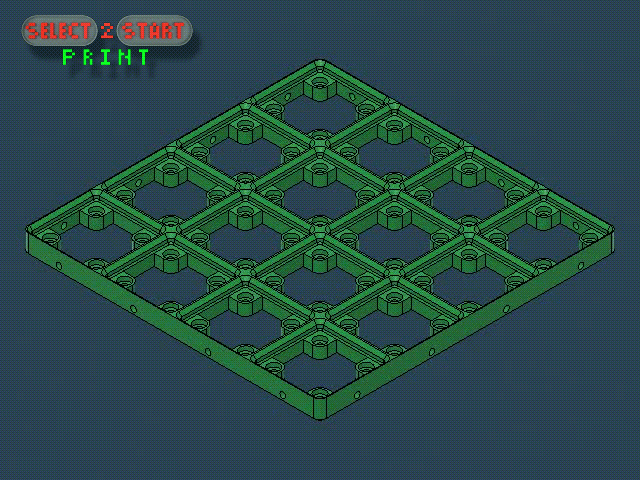 Gridfinity | Base: Skelet | 4x4 | select2stertPrint