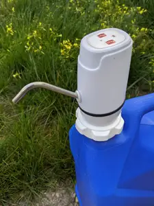 Pump adapter for water container