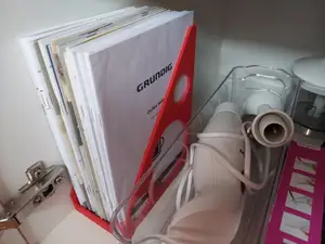 Kitchen's Paperwork Organizer - DIN A5 - Stehordner