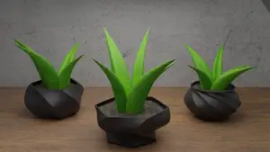 Twisted Flower Pots