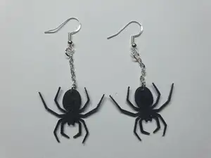 Spider earrings