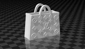 Louis Vuitton bag, printer TEST