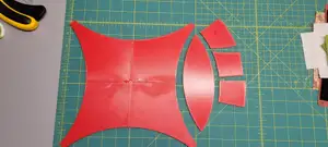 Quilting Templates for Baby Double Wedding Ring pattern
