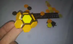 HEXaTRiX FleX Fabric V2, Flexile, Color Customizable, Modificable, AntiStress Fidget