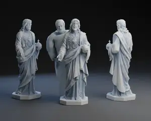 New and Improved Low Poly Jesus