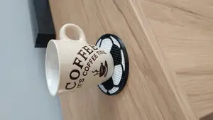 football cup coaster