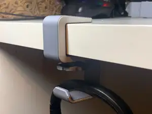 Headphones Hanger - Under Desk Mount with Screw Clamp
